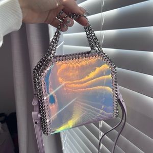 HOLOGRAPHIC STELLA MCCARTNEY MINI BAG